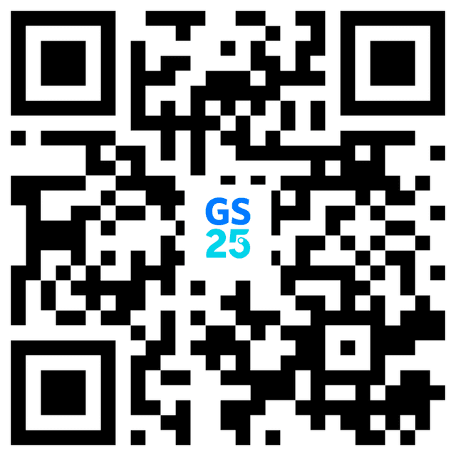 Scan to download GS25 App